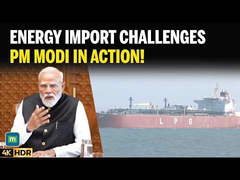 PM Modi Chairs High-Level Review Meet On Fuel, Power Amid Middle East Tensions | 4K