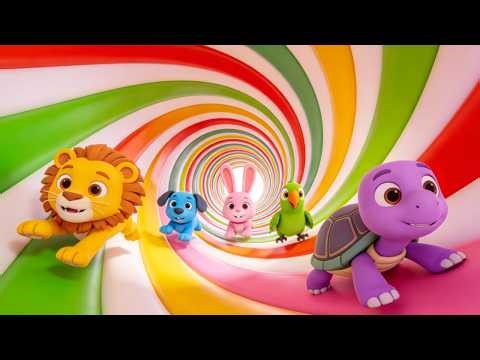 A Sweet Animal Songs Collection for Learning & Play 🐻🌈🎵