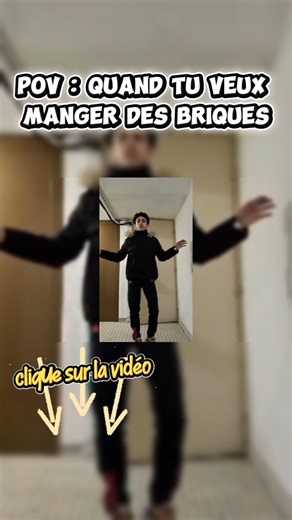 POV When You Want to Eat Bricks #ramdan #eat #foryou #like #follow #subscribe #brick #dance