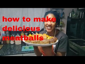#makeithappen #meatballs #dinner #easy How To Make Meatballs - Delicious Homemade Meatball Recipe