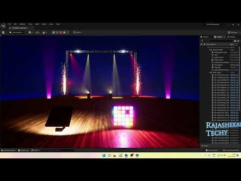 How to record Chamsys DMX Signal in Unreal Engine 5 as Key | Using Take recorder | Level sequencer