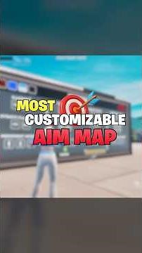 The Most Customizable Aim Map in Fortnite🎯