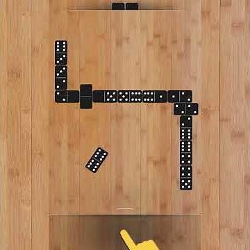 Domino - wood - square
