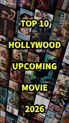 Top Upcoming Hollywood Movies in 2026 | Top 10 upcoming movies | #shorts #shorts #movie #trending