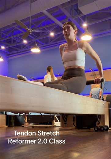 Tendon Stretch Challenge in Reformer 2.0 Class