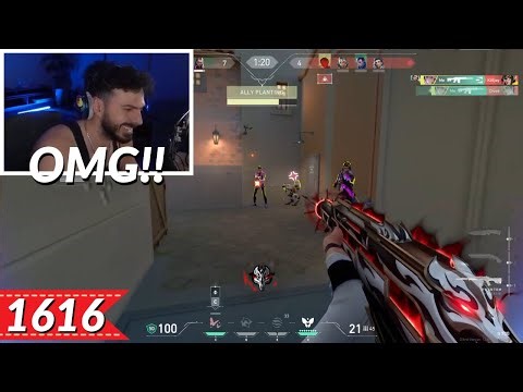 Streamers React to the Craziest Frenzy Ace Ever in VCT!! | Most Watched VALORANT Clips Today V1616