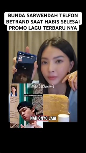 BUNDA SARWENDAH TELFON BETRAND SAAT HABIS SELESAI PROMO LAGU TERBARU NYA #sarwendah #sargio #mamio
