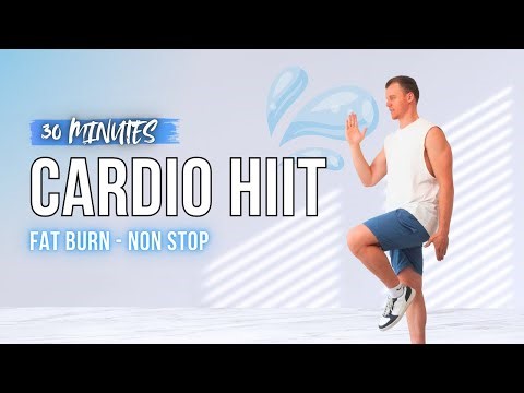 30 MIN FULL BODY FAT-BURN HIIT — Intense Cardio Workout at Home (No Equipment)