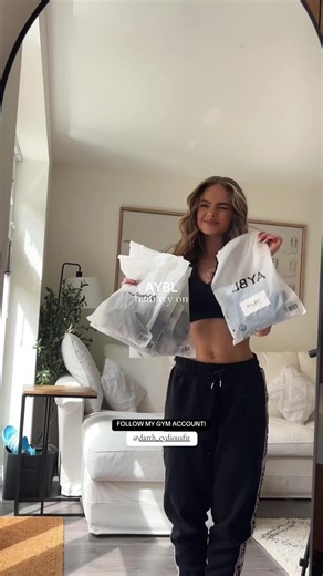 AYBL Gym Wear Haul Try On Experience