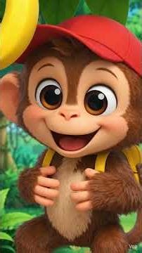 Day 2 in the Life of a Monkey | The Banana Problem 🍌🐒 #monkeylife #animalstory #aianimals #aimonkey