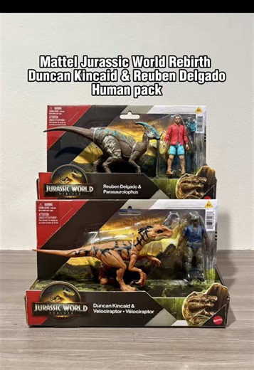 Rebirth Review Ep.25 รีวิว Mattel Jurassic World Rebirth Human pack Duncan Kincaid และ Reuben Delgado #jurassicworldrebirth #jurassicworld #จูราสสิคเวิลด์กําเนิดชีวิตใหม่ #จูราสสิคเวิลด์ #จูราสสิค