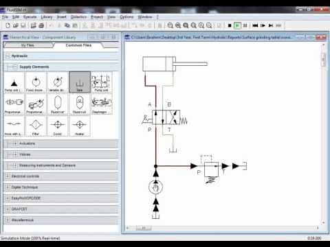شرح برنامج FESTO FluidSim