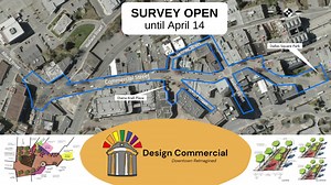 Provide feedback on the draft designs for the Commercial Street corridor, the front portion of Diana Krall Plaza and Dallas Square Park. | City of Nanaimo Local Government