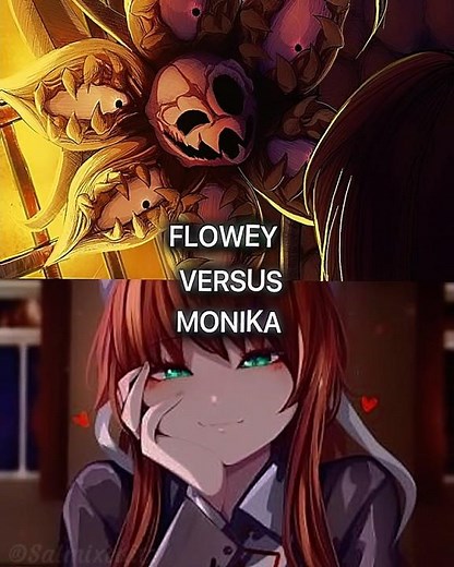 Flowey vs Monika #edit