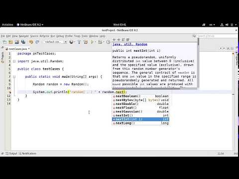 13- Random Class in java | انشاء ارقام عشوائية في لغة جافا
