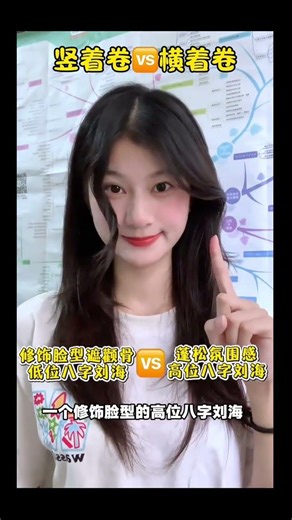 Won t the bangs curl People with poor hands try this technique #Hairstyle tutorial#Eight-s