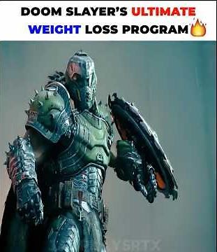 Lose Weight Instantly… Doom Slayer Style 💯 #doom #gaming #shortsfeed