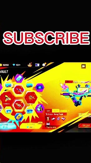 EVO gun skin in just 20 💎 🤯only 1spin || New trick unlock how to get evo skin in 1 spin#short