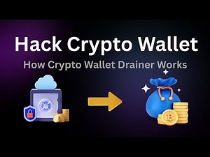 Hack Crypto Wallet like Metamask / Trust Wallet using Wallet Drainer