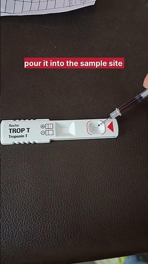 How to perform TROP-T Test#medicallaboratory #nursing #drnajeeb