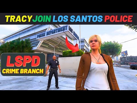 LSPDFR GTA 5 | GTA 5 police mod | Tracy join lspd | grand theft auto 5