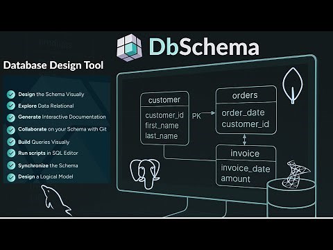 Visual Database Design and Management Tool - DbSchema