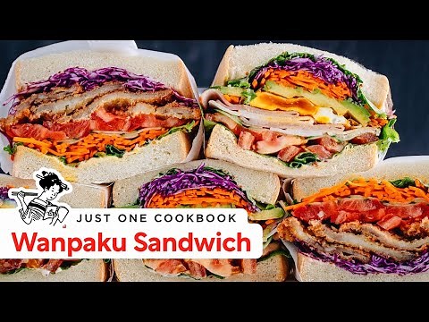 How to Make Wanpaku Sandwich (Recipe) わんぱくサンドの作り方 (レシピ)