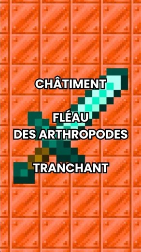 La Différence entre Châtiment, Fléau des Arthropodes et Tranchant dans Minecraft