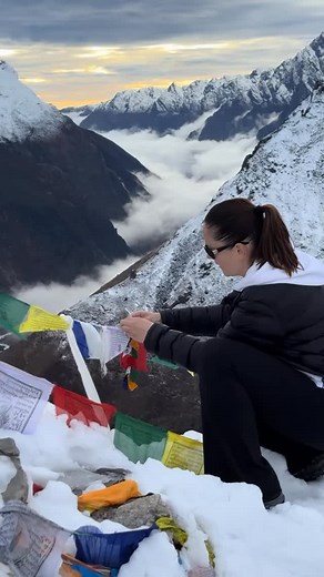 Every step in Langtang feels magical mountains, culture, and pure Nepali heart. #mountain #langtang #nepal #travel | Langtang Valley, Nepal