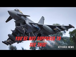 Unbelievable!! Eurofighter Typhoon Air Show | Hidden Power of Europe’s Deadliest Fighter Jet