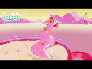 Super Mario Odyssey Soup Bird Boss [RAW FOOTAGE]