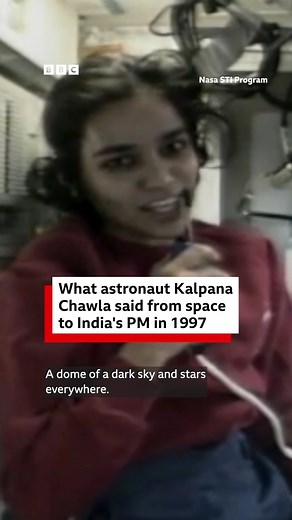 "Kalpana, we are proud of you." Kalpana Chawla, first woman of Indian origin to travel to space, is hailed as an inspiration and national hero. Born in Karnal, Haryana, she moved to the US to study aerospace engineering in the 1980s. She was part of two Nasa space missions - one in 1997 and the other in 2003. She and six other astronauts died tragically on 1 February 2003 when the space shuttle Columbia disintegrated as it was returning to Earth. On her 62nd birth anniversary, here is a clip of