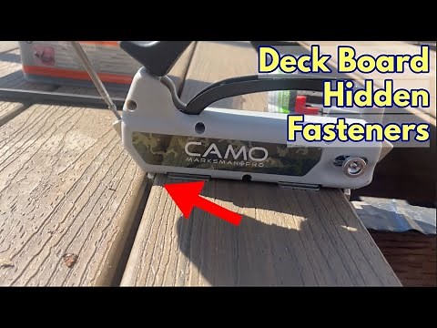 Deck Board Hidden Fasteners - Camo for Trex Composite Boards