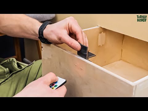 Top-secret DIY! How to Build Remote-Controlled Storage for Your Home! | DIY Project