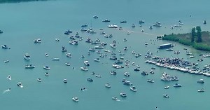 Thousands celebrate Jobbie Nooner in Lake St. Clair