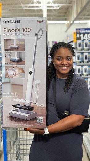 #ad I finally grabbed the Dreame Floor X 100 Cordless Floor Washer from Walmart, and it’s a total game changer. It’s lightweight, easy to use, and always mops with fresh water for a truly clean finish. It tackles wet and dry messes in one go and gives me up to 45 minutes of cleaning time , perfect for keeping up with everyday life. Spotless floors, less stress. Shop now in-store at @walmart or online at Walmart.com. #DreameTechAtWalmart @dreame_tech https://click2cart.com/4826000a | Bennie Madso
