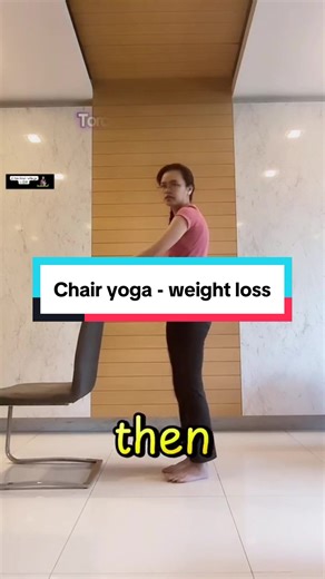 Burn Calories Fast! 30 min chair yoga for weight loss! No mat, no problem🪑🧘‍♀️. This 30 minute chair yoga routine is designed to help you lose weight, boost flexibility and improve posture. Perfect for beginners, seniors, office workers, anyone short on space or time. Follow along video in comments, feel the burn without leaving your chair. Consistency is 🔑- Practice daily and watch your body transform. #chairyoga #weightloss #seniorfitness #officeyoga #fitnessmotivation