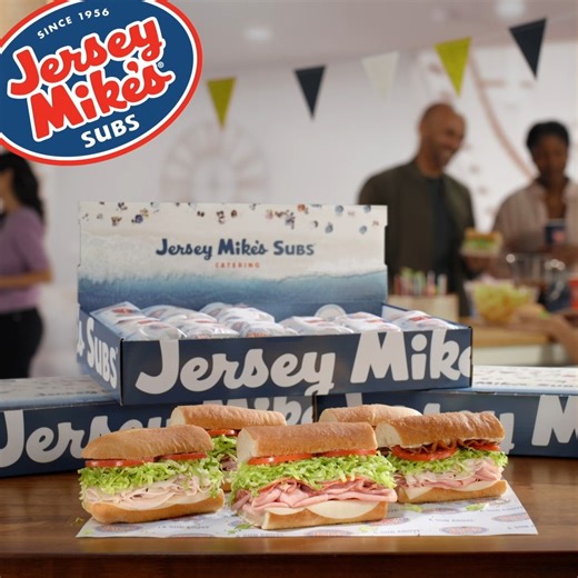 Cater with us any time & for any event! | Jersey Mike's Subs