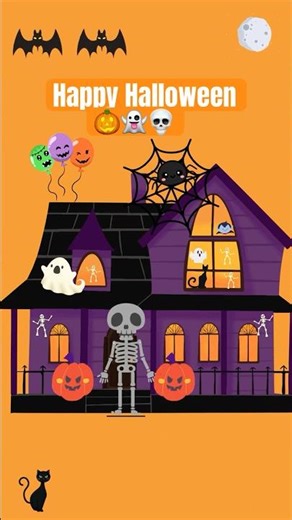Itsy Bitsy Spider Halloween Remix | Haunted House Song for Kids