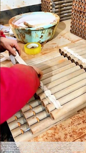 Threading the Spark: The Critical Step in Firework Assembly