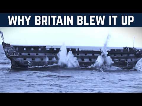 Why Britain Destroyed The Last Ship To Survive Trafalgar