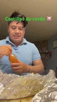 Costillas de cerdo 🐖 al aluminio #viral #food #viralvideo