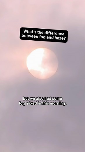 Chicago has seen some hazy days lately due to Canadian wildfire smoke, plus we've had some fog mixed in. But what's the difference between the two? NBC 5 Meteorologist Kevin Jeanes breaks it down. #chicago #weather #haze #fog #explainer #meteorology | NBC Chicago