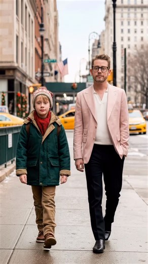 (Insert): dial up sound effect on Instagram: "Then & Now: Home Alone 2 🗽❤️ Visuals by @junkboxai"