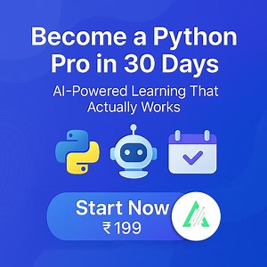 Unlock Your Dream Career in Just 30 Days!  Learn from industry experts, work on real-world projects and become a proficient Python developer with our intensive cohort. | AIforTechies.in | Facebook