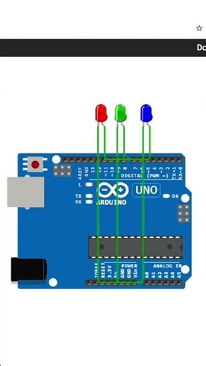 Arduino RGB LED Magic 😍 | Color Fade Effect#arduino #rgbled #arduinoproject #electronics\r#shorts