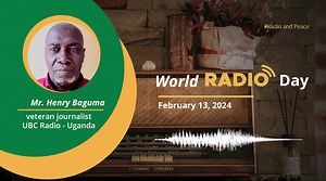 16 reactions | Listen to Mr. Henry Baguma, a Veteran Journalist working with Uganda Broadcasting Corporation (UBC) Radio in Kampala, #Uganda, as he shares his experience on World Radio Day. #RadioandPeace #WorldRadioDay #TransformIGADthroughRadio | IGAD Secretariat | Facebook