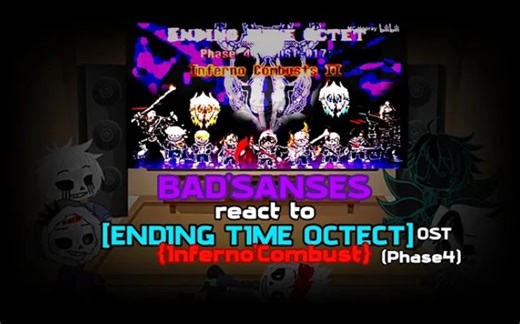 BAD'SANSES react to [ENDING'TIME'OCTET] Phase'4-[Part2] "Inferno Combust" (OST)