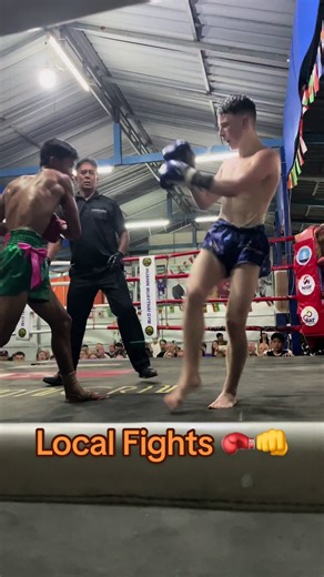 Exciting Muay Thai Fight in Thailand: England vs Thailand
