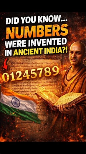 The numbers you use everyday were invented in India🇮🇳 #shorts #history #didyouknow #titanminds